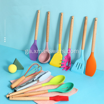 Giuirléidí cistine saincheaptha scraper sceana spatula silicone